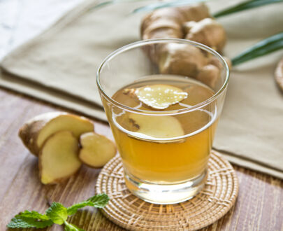 Jus de gingembre artisanal